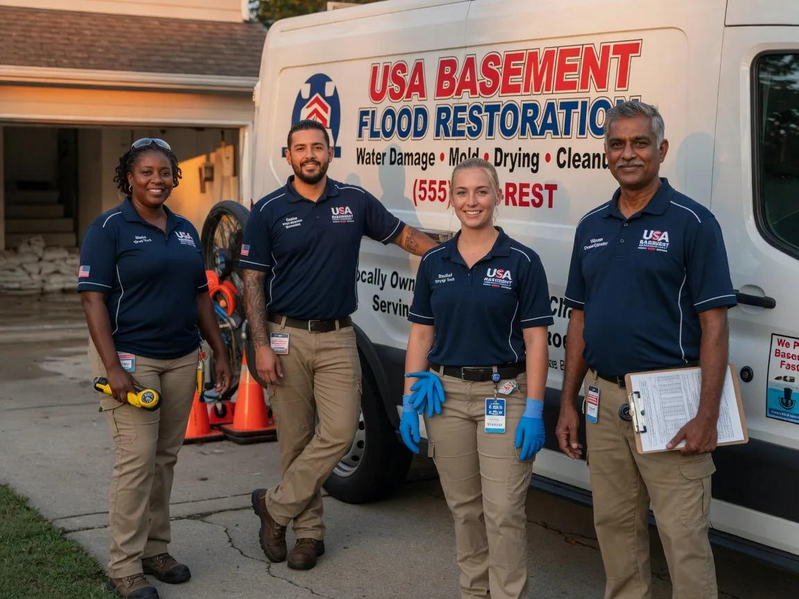 Basement Flood Cleanup company in Hampden, ND