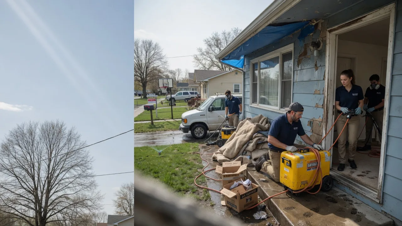 Basement Flood Cleanup in Hampden, ND near me
